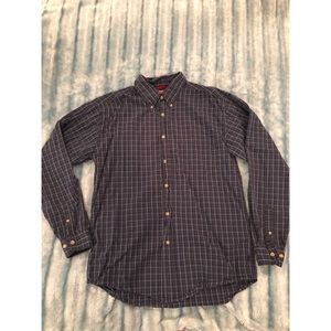 Blue Flannel Men’s Button Up
